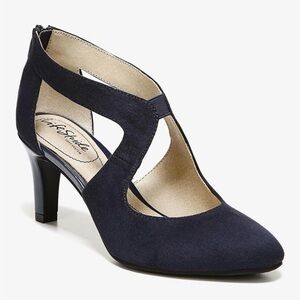 Life Stride Women's Dark Blue Heels